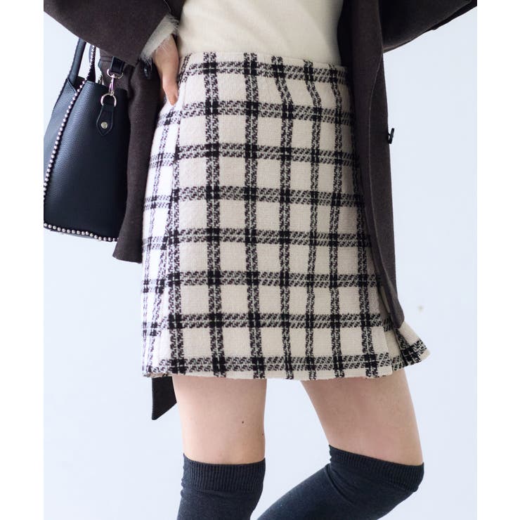 ロービングチェックミニスカート | VIS  | 詳細画像10 