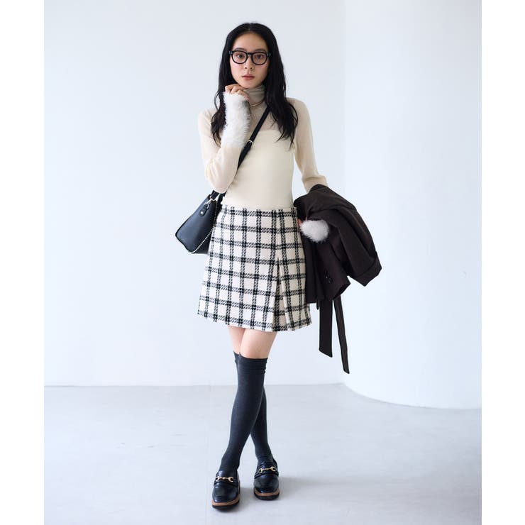 ロービングチェックミニスカート | VIS  | 詳細画像11 