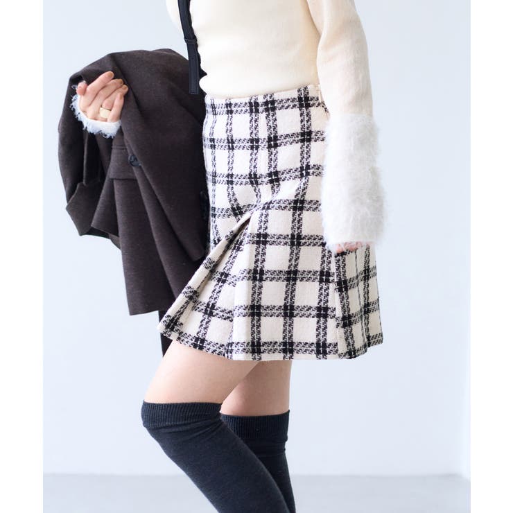 ロービングチェックミニスカート | VIS  | 詳細画像12 