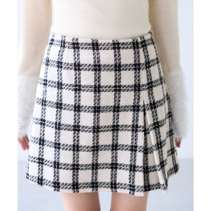 ロービングチェックミニスカート | VIS  | 詳細画像17 