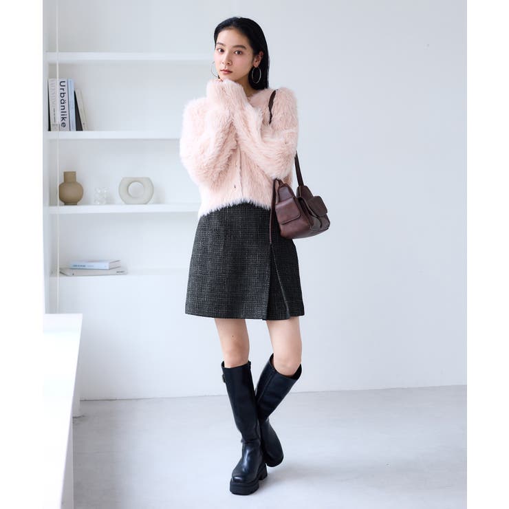 ロービングチェックミニスカート | VIS  | 詳細画像2 