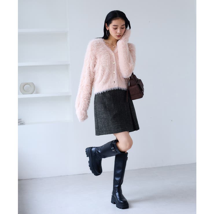 ロービングチェックミニスカート | VIS  | 詳細画像3 