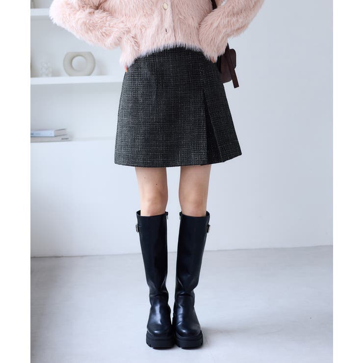 ロービングチェックミニスカート | VIS  | 詳細画像4 