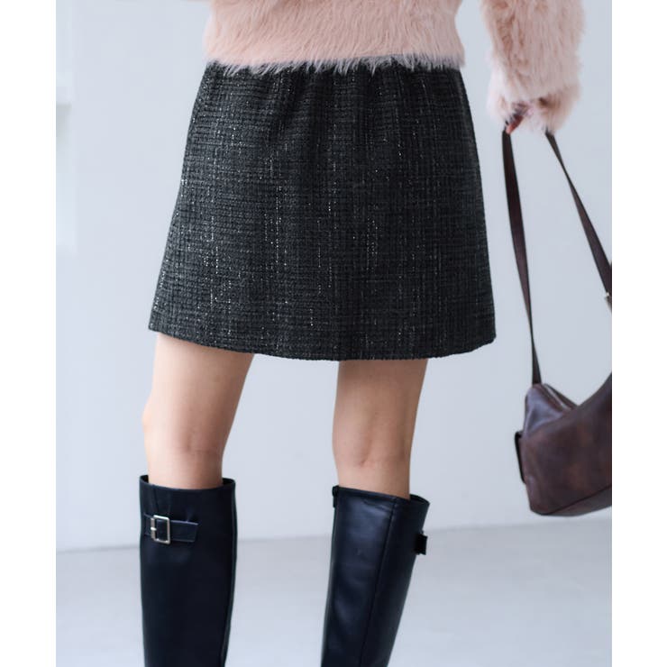 ロービングチェックミニスカート | VIS  | 詳細画像6 