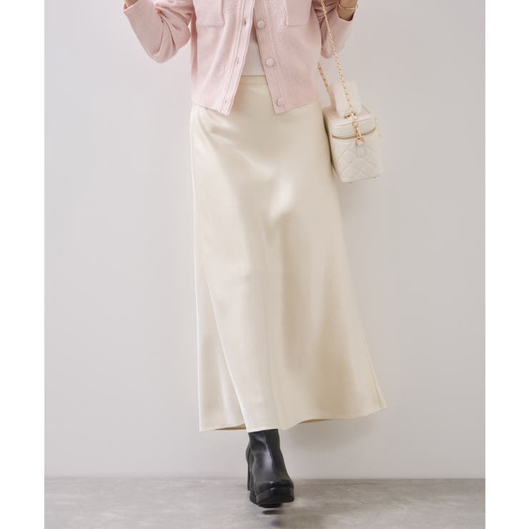 シャイニーナローフレアスカート | VIS  | 詳細画像8 