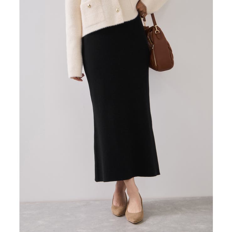 リブニットスカート/セットアップ対応 | VIS  | 詳細画像17 