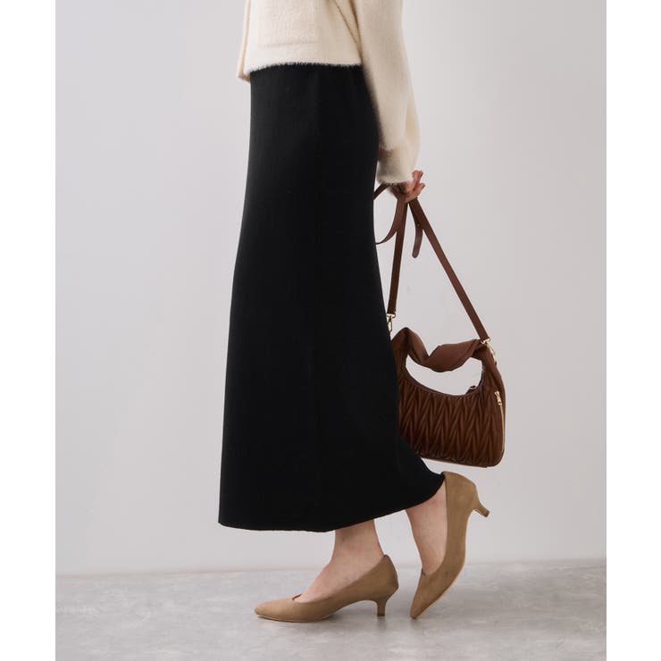 リブニットスカート/セットアップ対応 | VIS  | 詳細画像18 