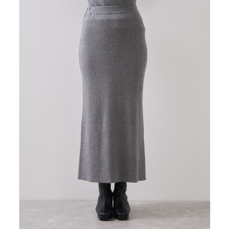 リブニットスカート/セットアップ対応 | VIS  | 詳細画像21 