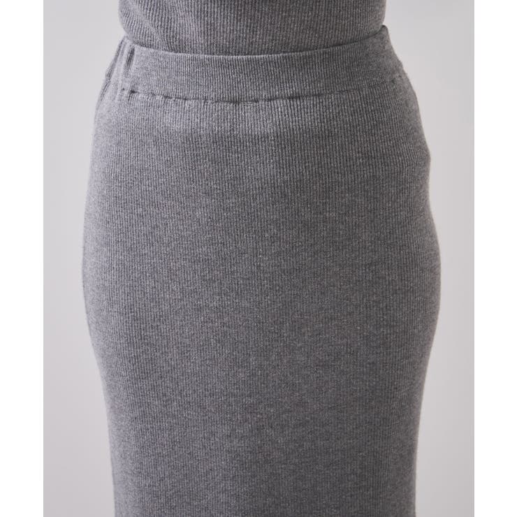 リブニットスカート/セットアップ対応 | VIS  | 詳細画像22 