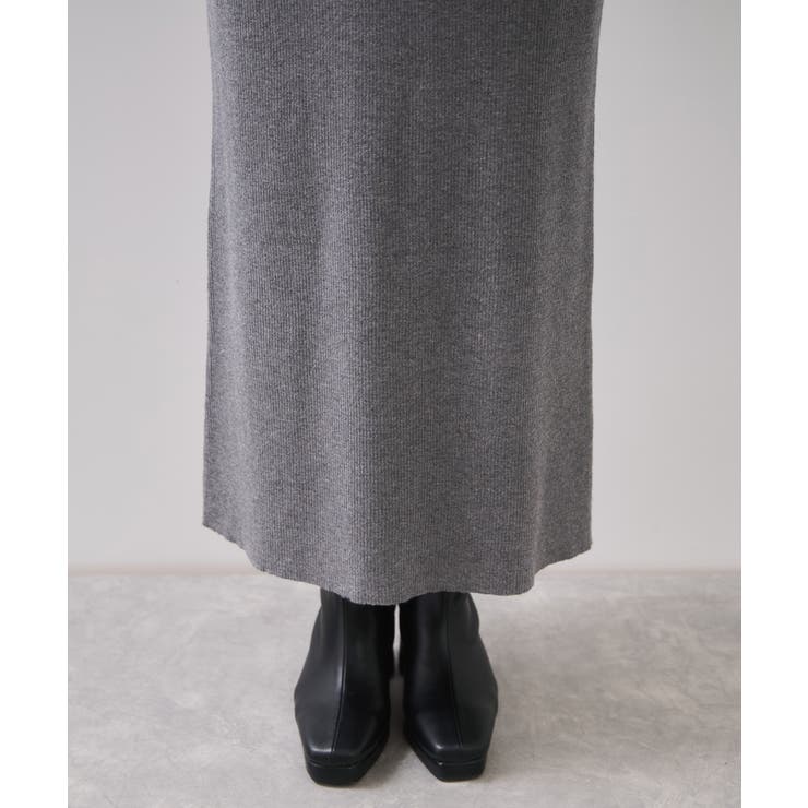 リブニットスカート/セットアップ対応 | VIS  | 詳細画像23 