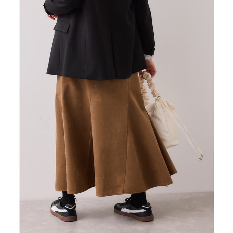 エスカルゴ切替スエードライクスカート | VIS  | 詳細画像11 