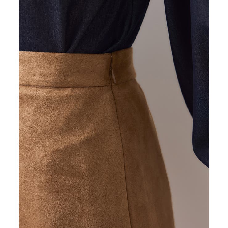 エスカルゴ切替スエードライクスカート | VIS  | 詳細画像23 