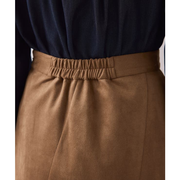 エスカルゴ切替スエードライクスカート | VIS  | 詳細画像25 