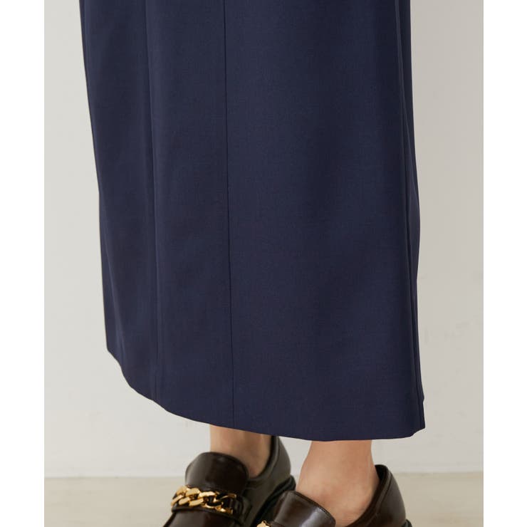 【防シワ・洗える】ファスナーIラインスカート | VIS  | 詳細画像16 