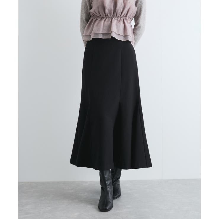 【新色追加】【美easy】ウーリッシュバックレースアップマーメイドスカート【洗え… | VIS  | 詳細画像10 