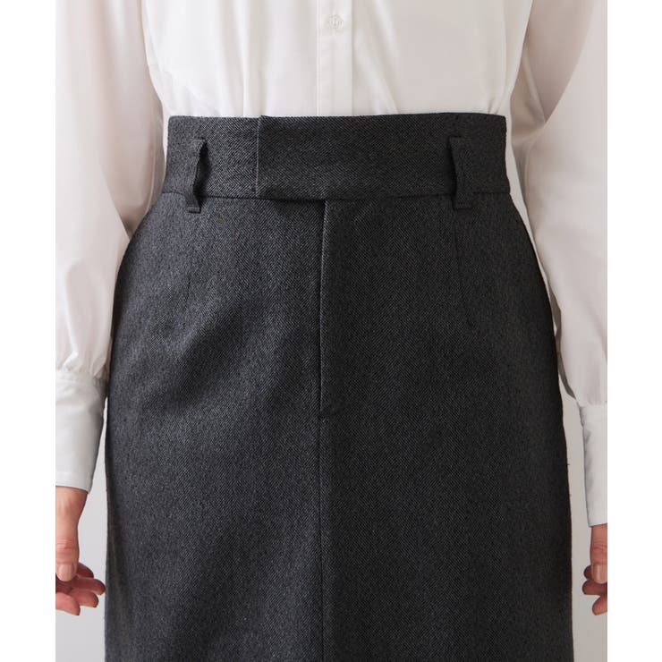 へリンボーンIラインロングスカート/セットアップ対応 | VIS  | 詳細画像19 