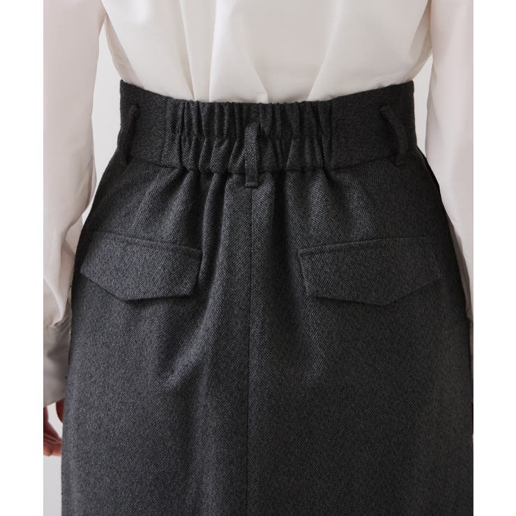 へリンボーンIラインロングスカート/セットアップ対応 | VIS  | 詳細画像22 