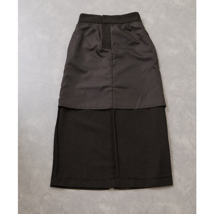 へリンボーンIラインロングスカート/セットアップ対応 | VIS  | 詳細画像26 