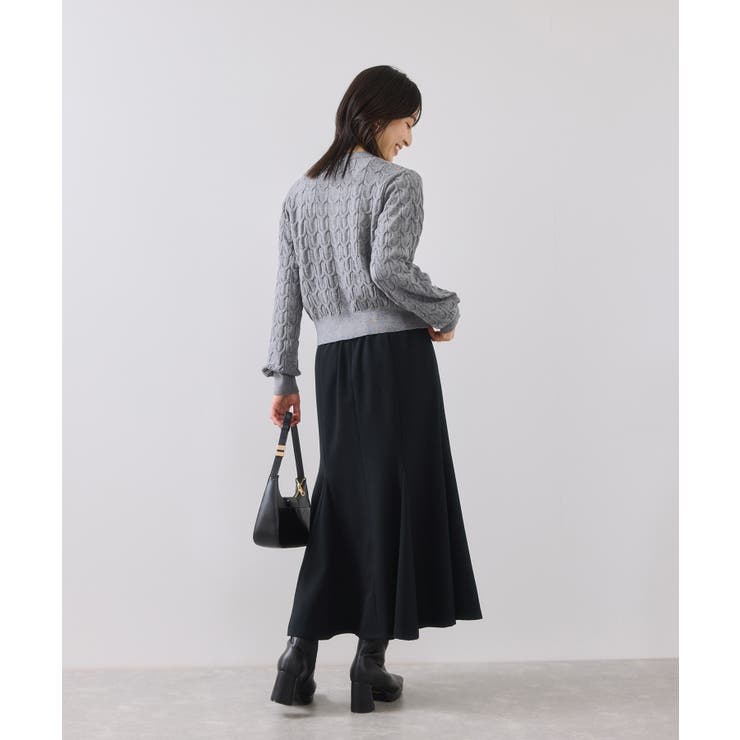 美easyウーリッシュマーメイドスカート/セットアップ対応・イージーケア | VIS  | 詳細画像12 