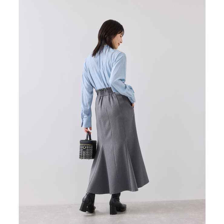 美easyウーリッシュマーメイドスカート/セットアップ対応・イージーケア | VIS  | 詳細画像24 