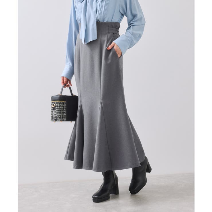 美easyウーリッシュマーメイドスカート/セットアップ対応・イージーケア | VIS  | 詳細画像26 