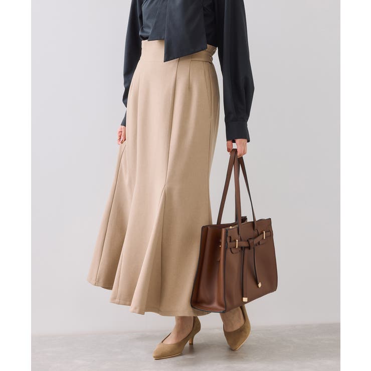 美easyウーリッシュマーメイドスカート/セットアップ対応・イージーケア | VIS  | 詳細画像5 