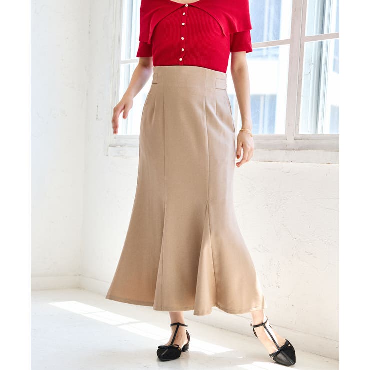 美easyウーリッシュマーメイドスカート/セットアップ対応・イージーケア | VIS  | 詳細画像54 