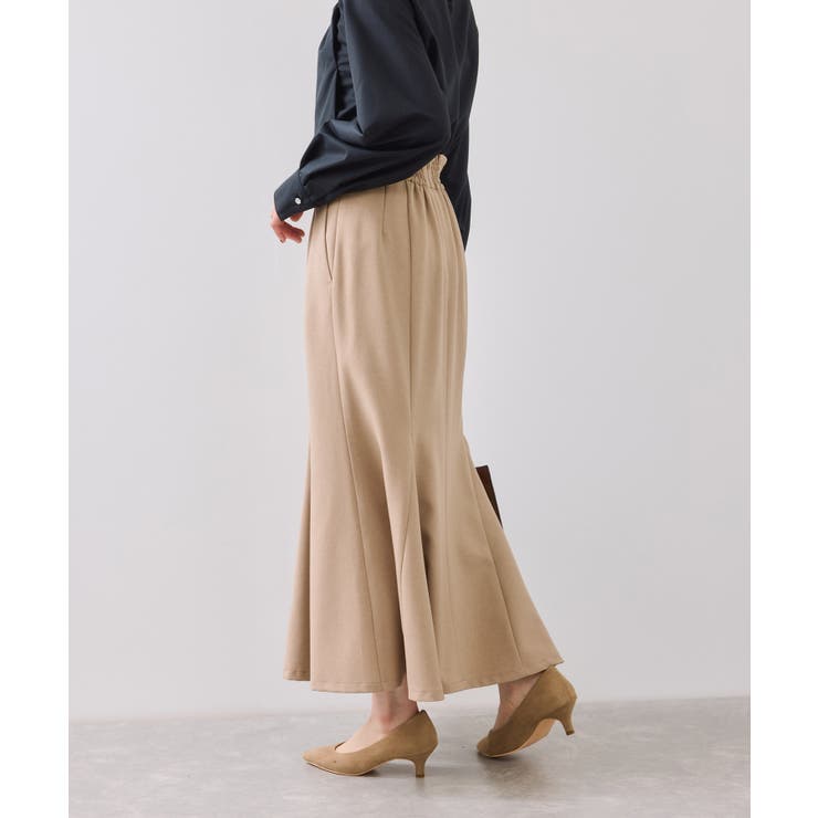 美easyウーリッシュマーメイドスカート/セットアップ対応・イージーケア | VIS  | 詳細画像6 