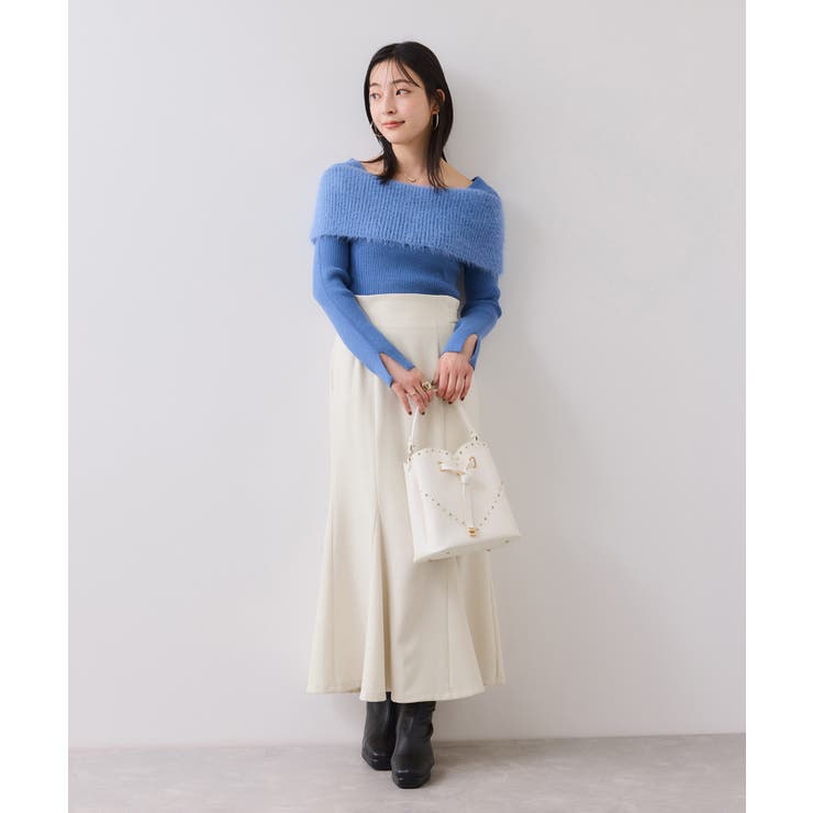 美easyウーリッシュマーメイドスカート/セットアップ対応・イージーケア | VIS  | 詳細画像7 