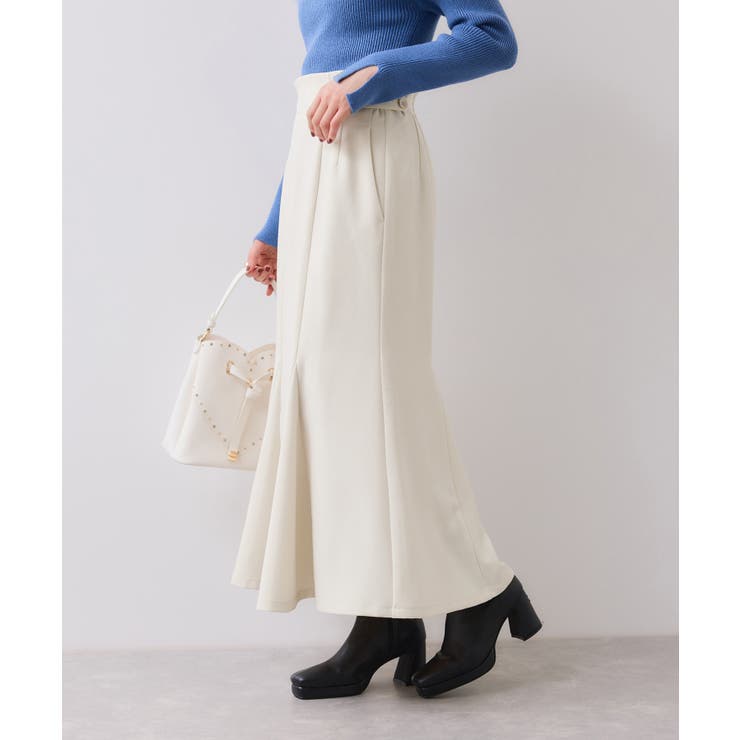 美easyウーリッシュマーメイドスカート/セットアップ対応・イージーケア | VIS  | 詳細画像8 