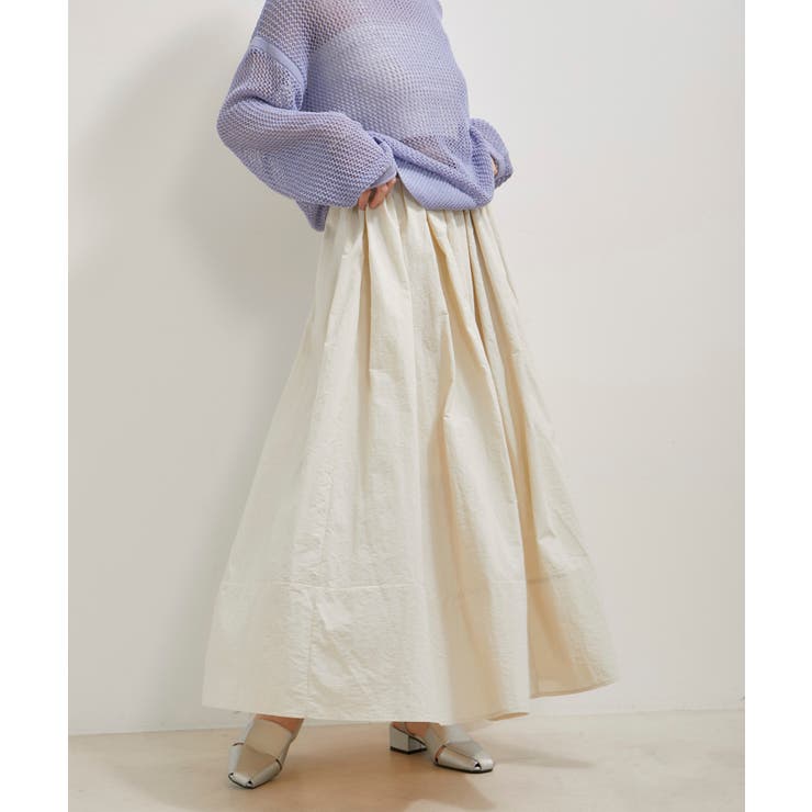 【WEB/一部店舗限定】裾切り替えギャザースカート | VIS  | 詳細画像10 