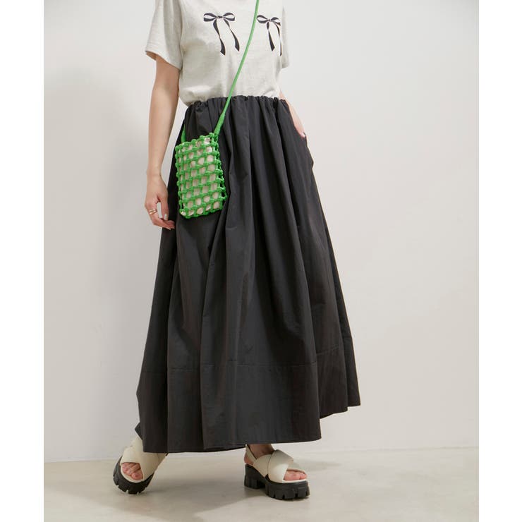【WEB/一部店舗限定】裾切り替えギャザースカート | VIS  | 詳細画像20 