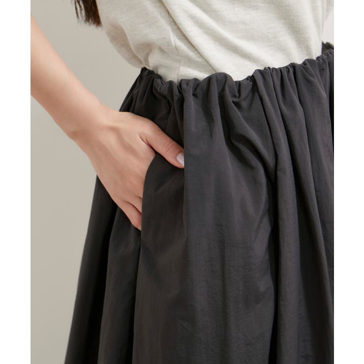 【WEB/一部店舗限定】裾切り替えギャザースカート | VIS  | 詳細画像27 