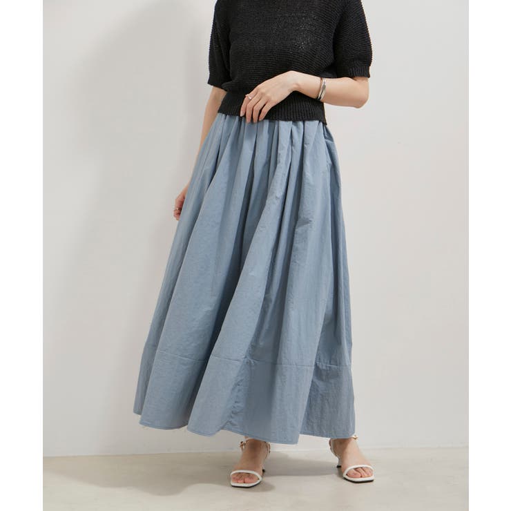 【WEB/一部店舗限定】裾切り替えギャザースカート | VIS  | 詳細画像6 