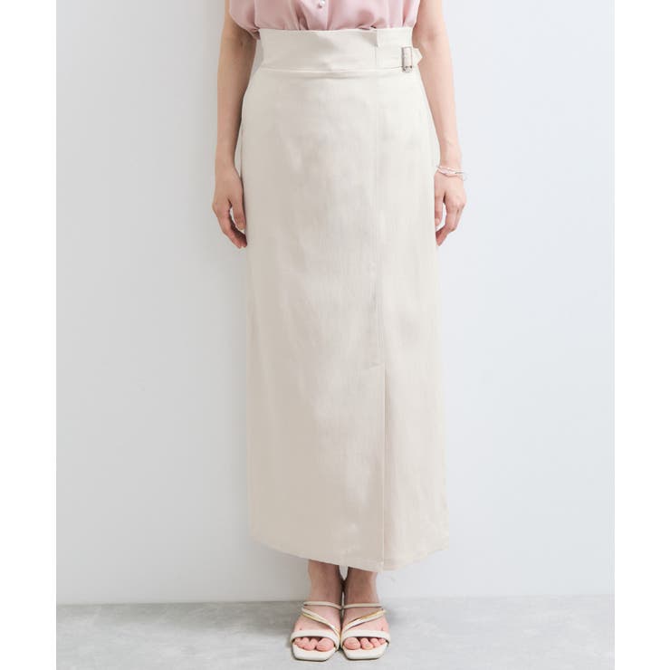 【WEB限定】【セットアップ対応】サイドベルトタイトスカート | VIS  | 詳細画像13 