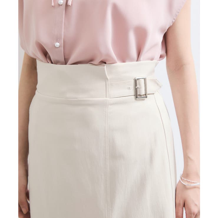 【WEB限定】【セットアップ対応】サイドベルトタイトスカート | VIS  | 詳細画像14 