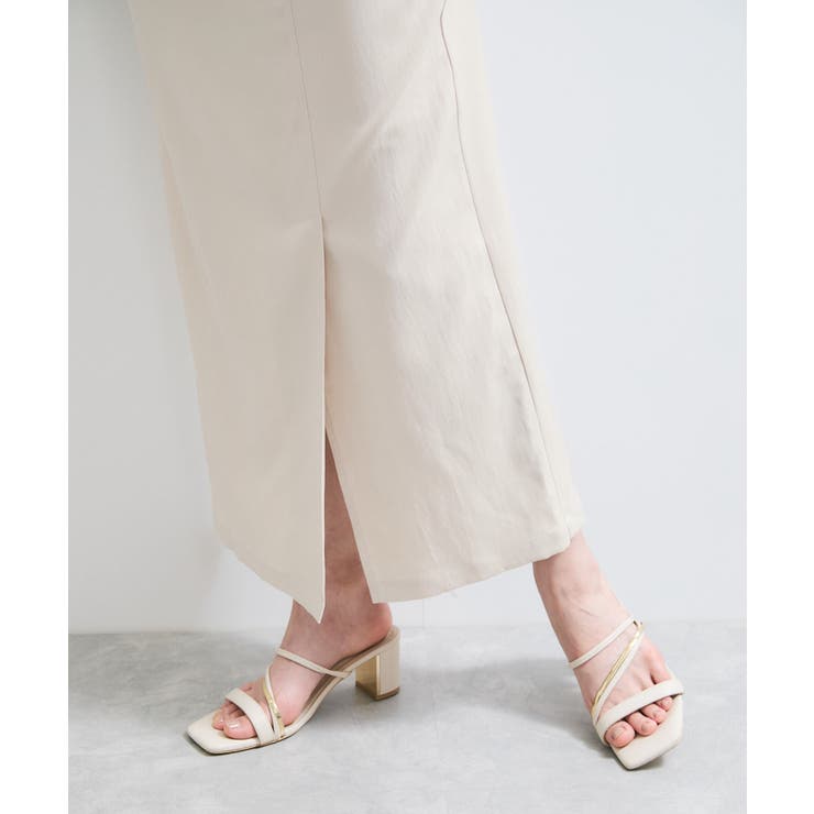 【WEB限定】【セットアップ対応】サイドベルトタイトスカート | VIS  | 詳細画像15 