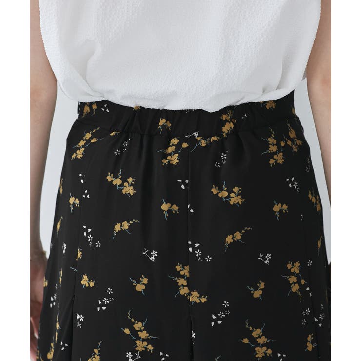 【WEB限定】アソート柄セミフレアロングスカート | VIS  | 詳細画像24 