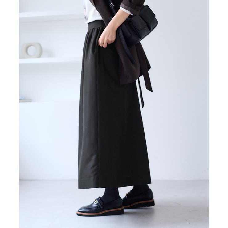 【WEB限定】フロントボタンフレアスカート | VIS  | 詳細画像17 