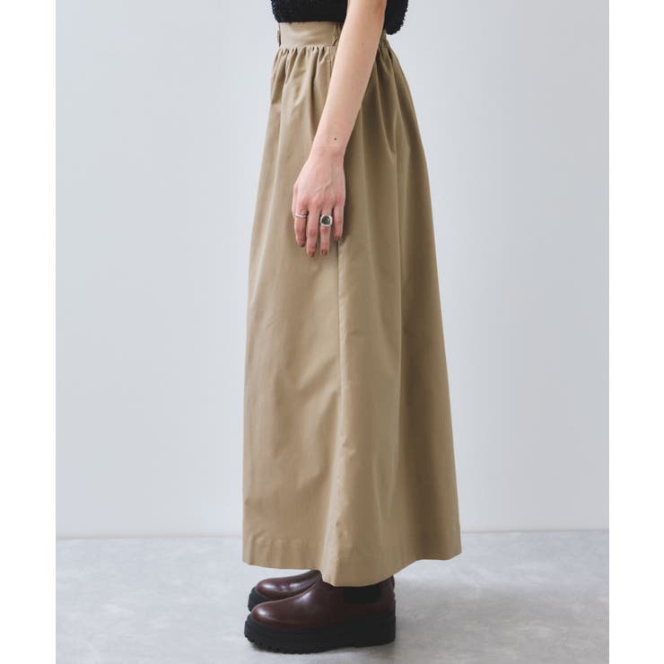 【WEB限定】フロントボタンフレアスカート | VIS  | 詳細画像21 