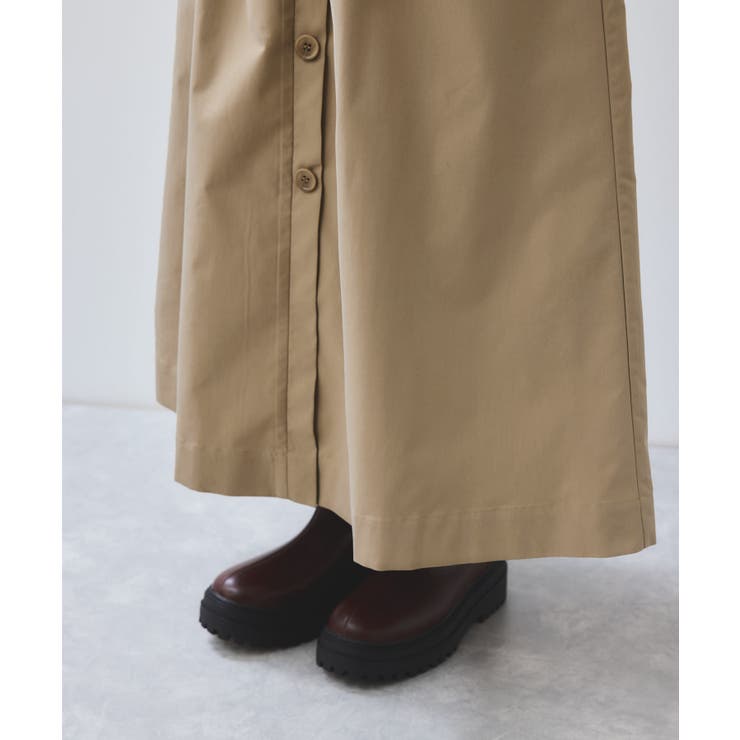 【WEB限定】フロントボタンフレアスカート | VIS  | 詳細画像25 