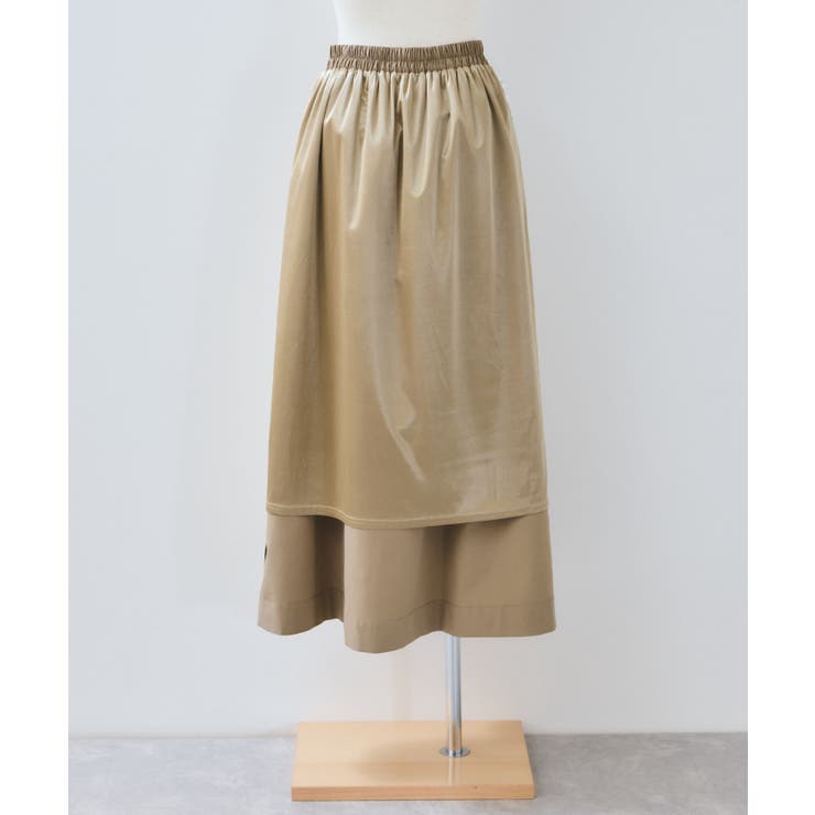 【WEB限定】フロントボタンフレアスカート | VIS  | 詳細画像27 