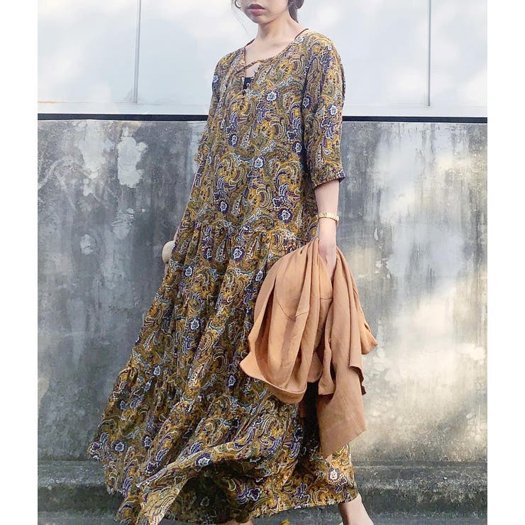 フォークロアティアードワンピース 品番 Visw Vis ビス のレディースファッション通販 Shoplist ショップリスト