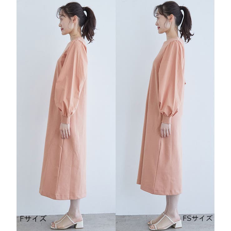 選べる着丈 異素材ドッキングワンピース 品番 Visw Vis ビス のレディースファッション通販 Shoplist ショップリスト