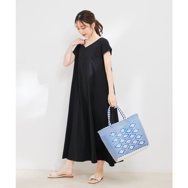 新品 オーシバル フレアワンピース ロング （ORCIVAL - ORCIVAL  