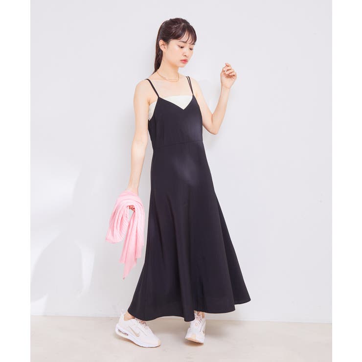 バックストラップキャミワンピース[品番：VISW0037186]｜VIS （ビス ）のレディースファッション通販｜SHOPLIST（ショップリスト）