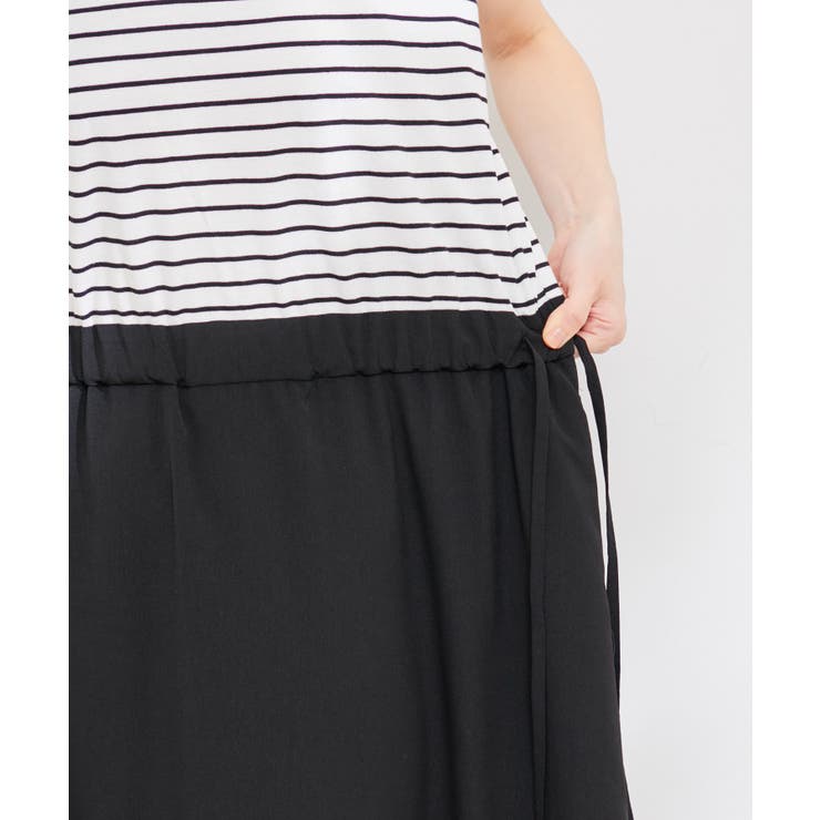 ボーダーカットドッキングワンピース | VIS  | 詳細画像22 