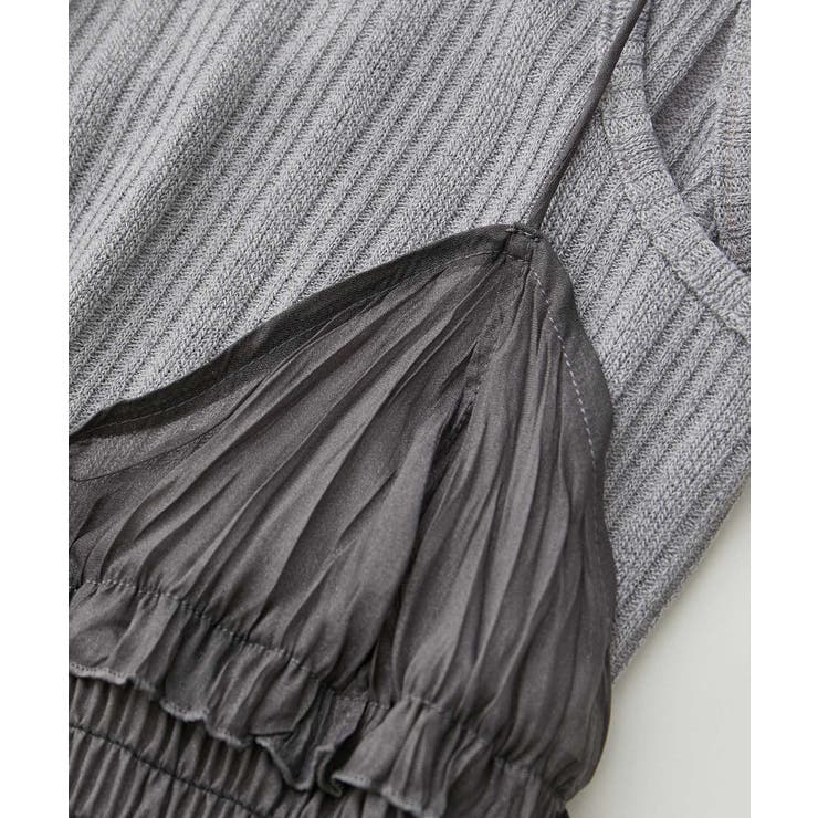 【SET】タンク付きシアーラメキャミワンピース【洗える】 | VIS  | 詳細画像20 