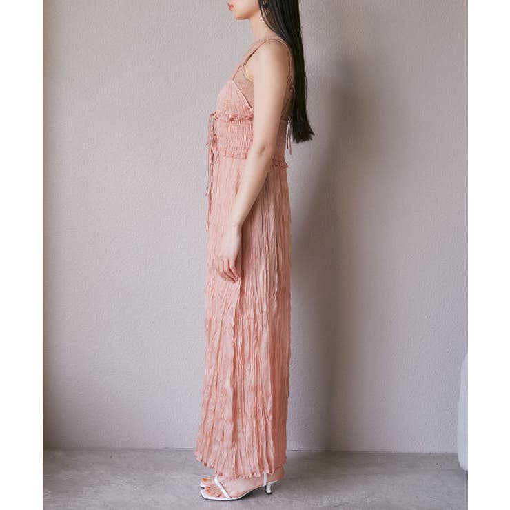 【SET】タンク付きシアーラメキャミワンピース【洗える】 | VIS  | 詳細画像25 