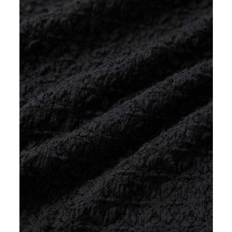 膨れジャガードカットソーワンピース | VIS  | 詳細画像21 